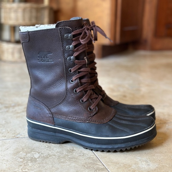 SOREL | Men's Kitchener Frost Winter Boot Sz 9 - Picture 2 of 9